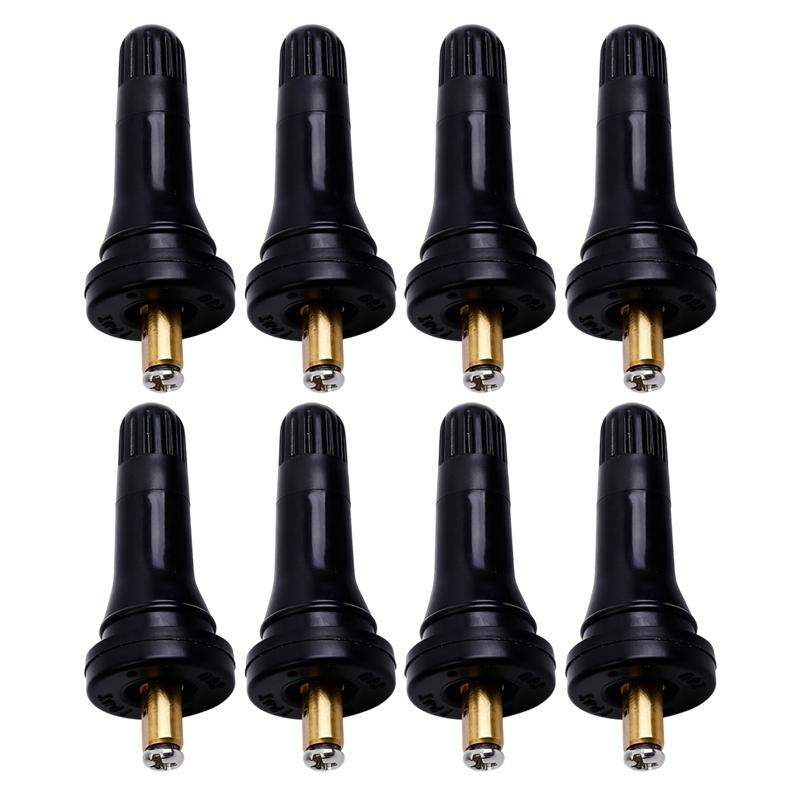 Ford Car Tire Pressure Sensor Blowout-proof Snap-in Tire Valve Stem for Hyundai Mercedes-Benz Auto Parts Monitoring 1-8pcs