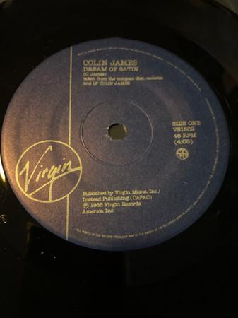 

7inch Record COLIN JAMES - Dream Of Satin VS1509 Virgin 1988 Canada Blues Used