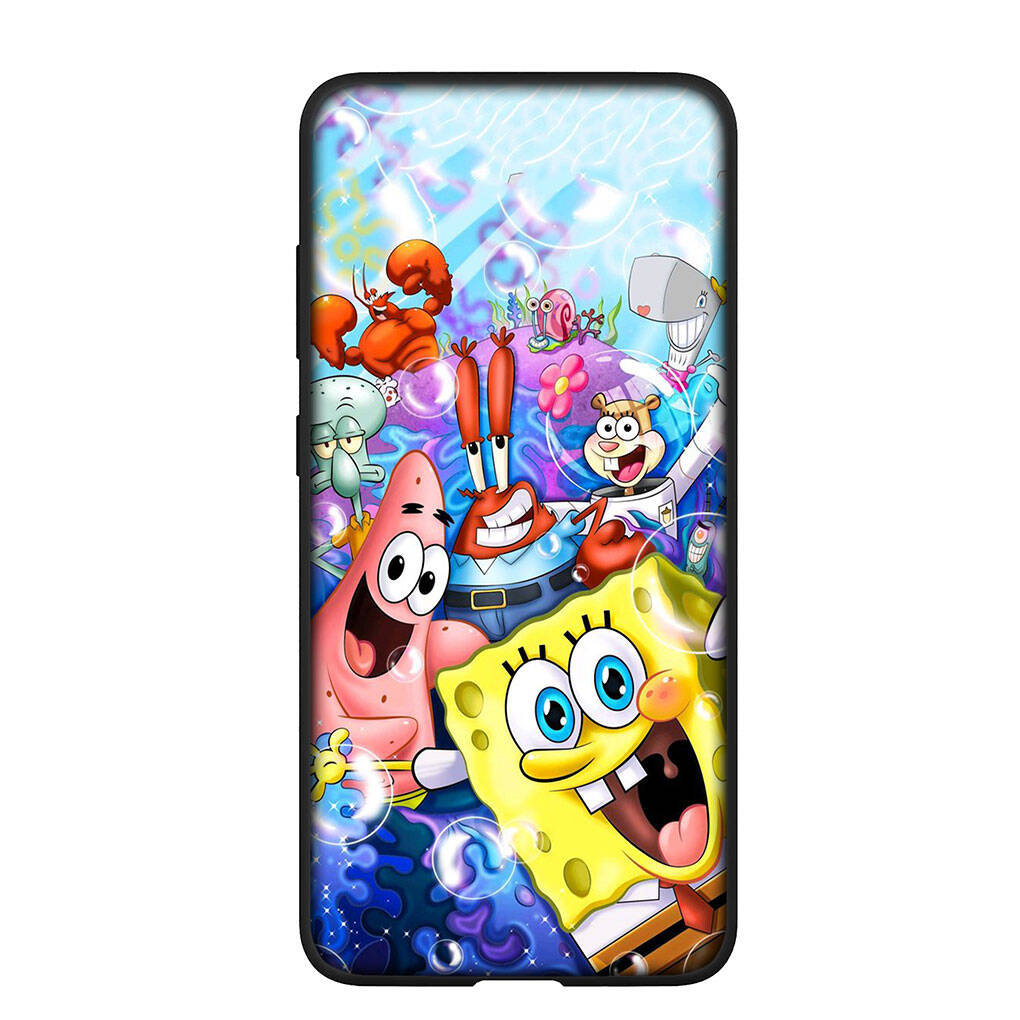 Phone Case for iPhone 17 16 15 Plus Huawei P30 P20 Lite Redmi Note 14 12 11 13 Pro Max OPPO A60 A80 A40 A18 A38 Comics S-SpongeBobs SquarePants Cover