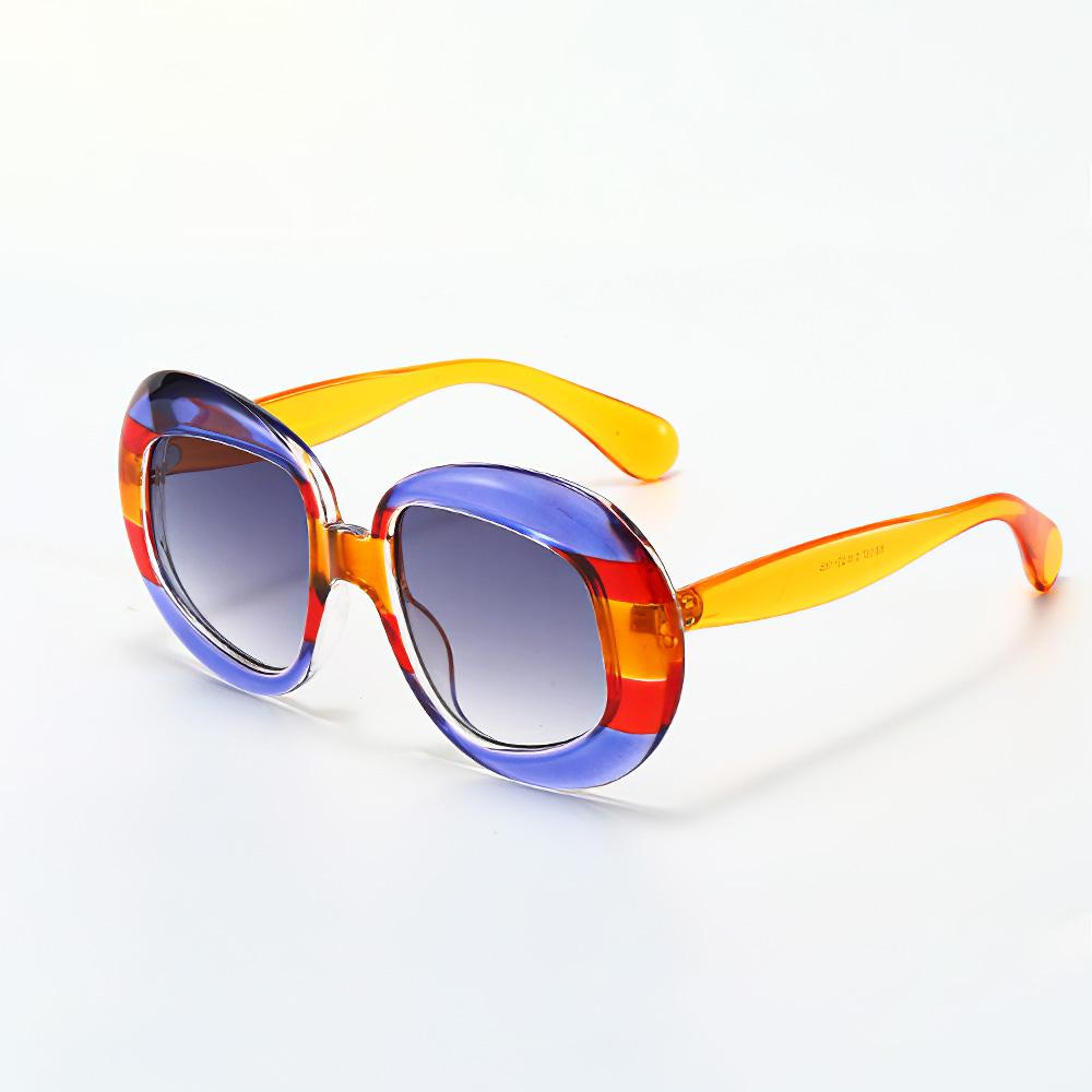 

Новые солнцезащитные очки 2024 года для мужчин и женщин, модные солнцезащитные очки-гогглы, мужские дизайнерские очки, круглые очки, женские солнцезащитные очки жёлтый