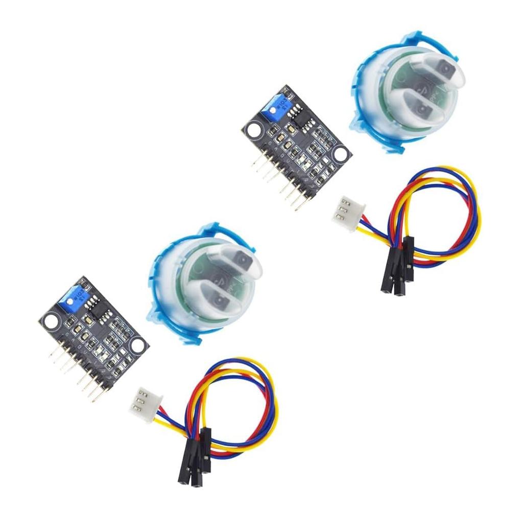 2Pcs Turbidity Detection Sensor Suspended Particle Detection Turbidity Value Detection Module Kit