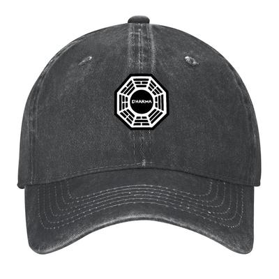 Dharma Initiative Uniform Baseball Cap Luxury Man Hat Dropshipping Big Size Hat Black Sun Hats For Women Men's
