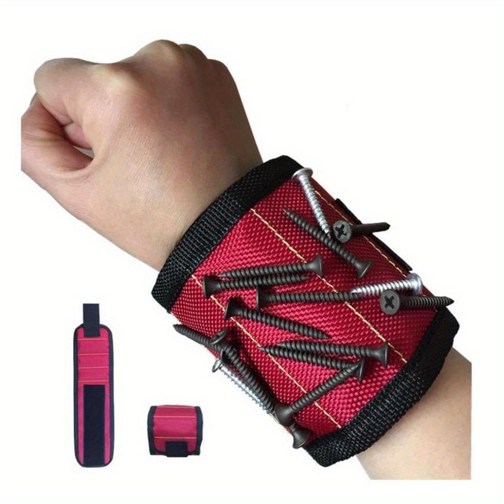 Holds Screws, Nails, Drill Bits Tool] Perfect Christmas Stocking Stuffer, Magnetic Wristband Tool Belt .