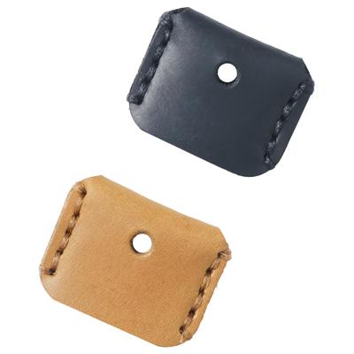 KDSSYFT Nøglering, 2 Stykker, Ægte Læder Nøglering, Læder