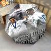 Ombrello pieghevole Legacy di CR7 Portatile Adatto a tutte le stagioni Tre pieghe stampa leggero