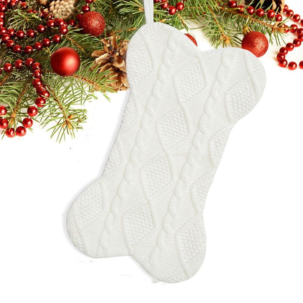 Thickened Red Christmas Sock Large Capacity Christmas Tree Hanging Stocking  Kids