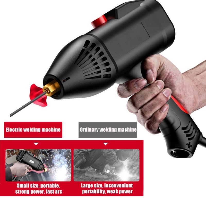 4000W Intelligent Full Digital Handheld ARC Welder ARC Welding Machine 220V 50/60 Hz 15-120 Amp for Home DIY Welding Electric Working