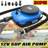 12V 20PSI 3.3ft LCD Deflator Sup Boat Paddle Floor Mat high pressure Inflatable Electric Air Pump