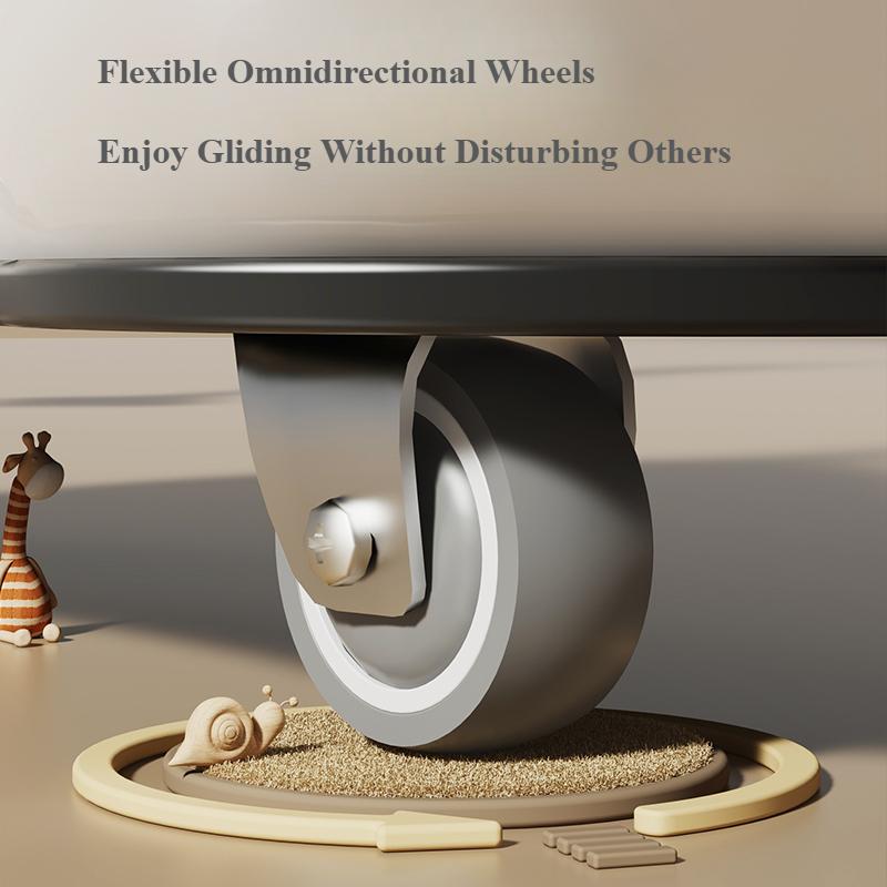 Baby Peanut Twist Car Infant Scooter Walker with Sound Light Silent Wheel Outdoor Ride on Toy Car Balance Training Birthday Gift