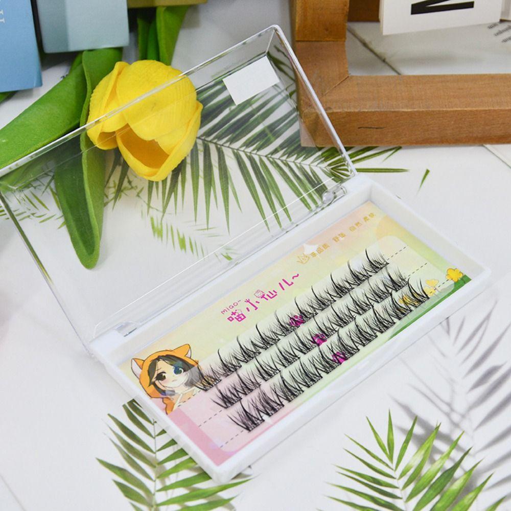 DIY Individual Cluster Eyelashes Lashes Extension Segmented Eyelashes Bundles  Women/Girls