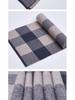 100% Pure Wool Men's Knitted Scarf - New Autumn/Winter Korean Style, All-Match Thick Warm Neck Scarf, Gift Box Included
