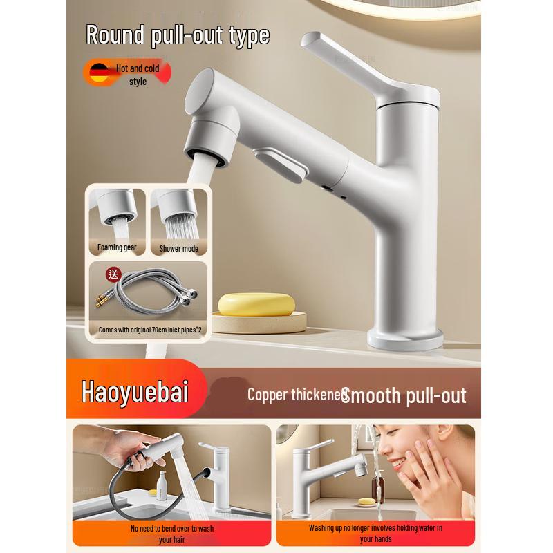 TLXT Pull-Out Basin Mixer Faucet