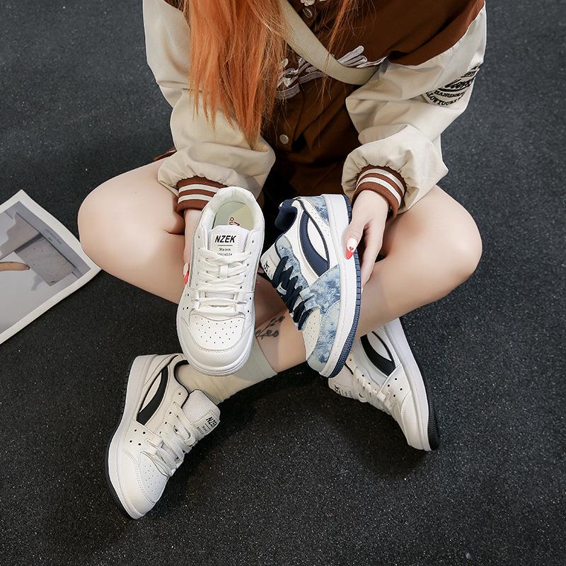 Original trend board shoes women's 2025 new spring and autumn national tide casual shoes skateboard sports shoes student white shoes