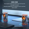 Tragbarer kabelloser Bluetooth-Lautsprecher mit Hi-Fi-Klang und Bass, 3D-Surround-Lautsprechern und Bluetooth-Woofer
