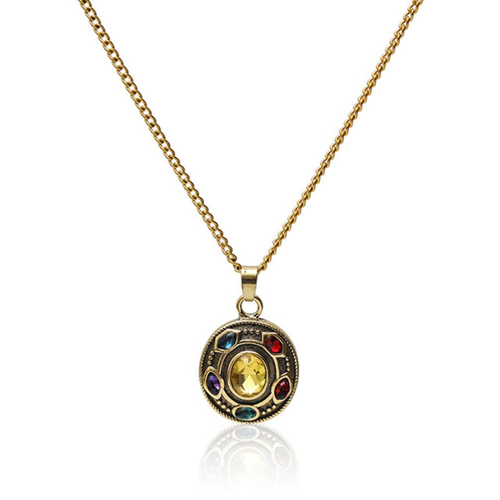 Colar de Filme Pedra de Energia Amuleto Pingente Colar Joias Brinquedos Presentes para Menino Menina Filho Filha