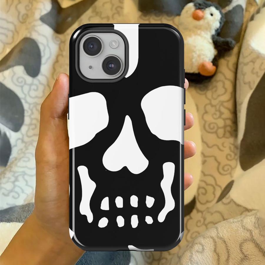 Skull Cool Black Phone Case for Xiaomi Redmi Note 14 Pro Plus 5G 14 4G Soft Cover Capa