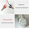 Underwater Fishing Light Lightweight Submersible Light Led Fish Attractant Lamp For Saltwater Freshwater Use