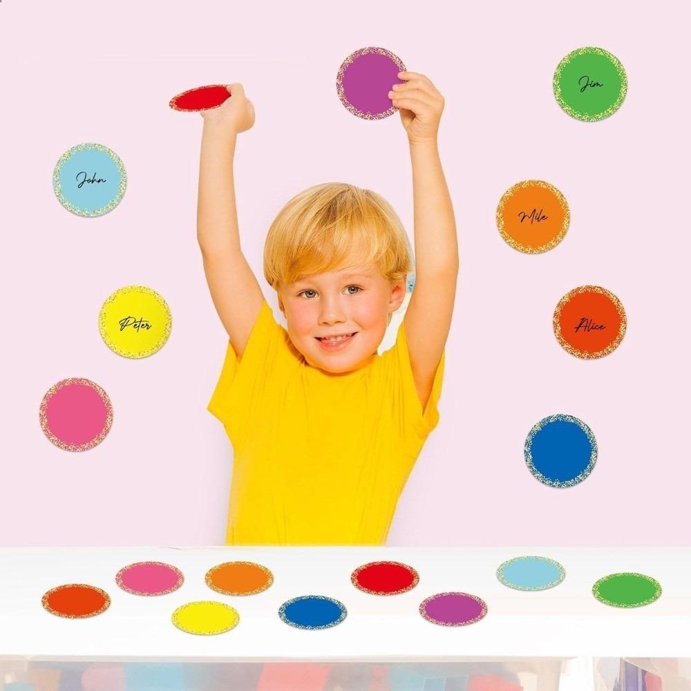 108 st Utklipp Färgglada Stjärnpappersutklipp Estetisk Anslagstavledekoration Klassrum