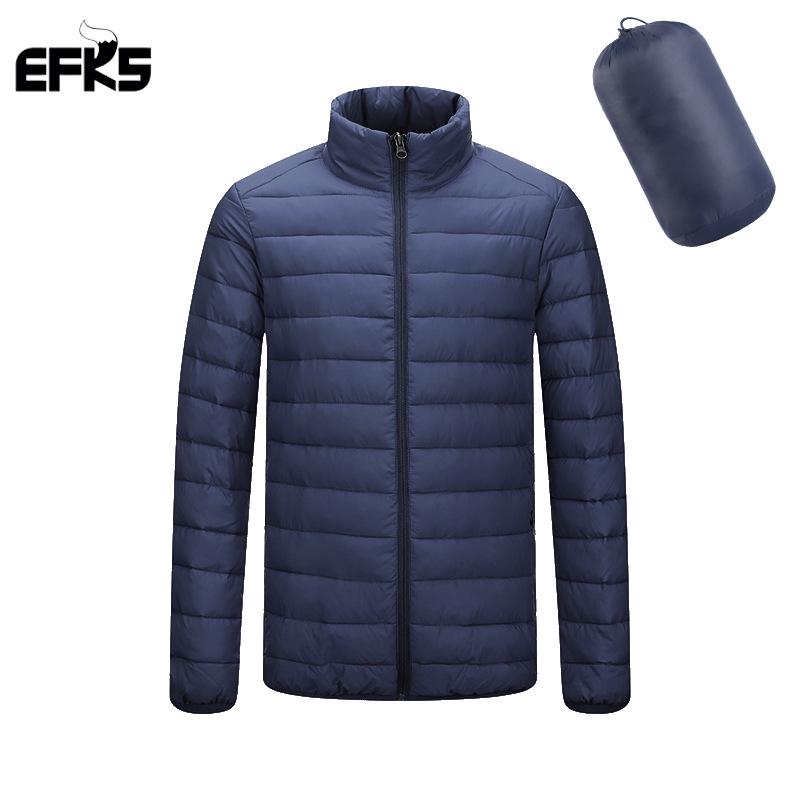 

2025 Men s Stand-up Collar Lightweight Cotton Jacket - Winter Casual Short Coat L