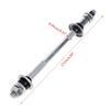 270C Bicycles Multispeed Rear Hub Axles Rear Hub Replacement Repair Part For Mountain Bike Cycling Easy To Install