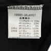 FOXEY NEW YORK made in Japan 7 minutes sleeve Velor blouse 40 black Women Used