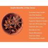 Chounk Natural Star Anise Spices Whole | Organic Chakri Phool | Badiyan Phool Whole Spices with No Preservatives, No Additives | Star Anise Seeds 100g