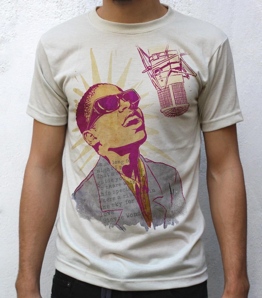 Stevie Wonder T Shirt Artwork S