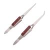 Professional Stainless Steel Tweezers for Jewelry Soldering Craft Repair