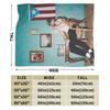 Omar Courtz Singer Soft Blanket  Girls Boys Plush Throw Blanket Comfortable Couch Bed Flannel Bedspread Sofa Bed Cover