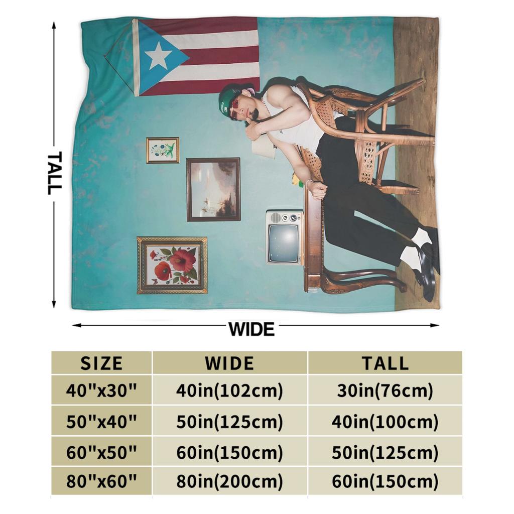 Omar Courtz Singer Soft Blanket  Girls Boys Plush Throw Blanket Comfortable Couch Bed Flannel Bedspread Sofa Bed Cover