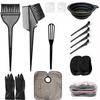 Hair Bleach Coloring Kit - Professional Hair Dye Brush, Comb, Hair Color Bowl, Agitator, Cape, Hairclips Hair Highlighting Tools