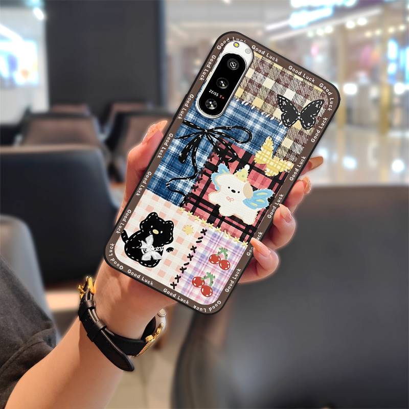 Graffiti Fashion Design Phone Case For Sony Xperia5 IV Anti-dust Protective Anti-knock Dirt-resistant Cartoon Back Cover