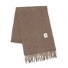 RECLOW RECLOW LAND 100% Cashmere Muffler Brown
