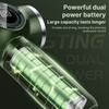 Portable Vacuum Cleaner for Home Car with Flat and Brush Nozzle Battery Display Dightal Screen