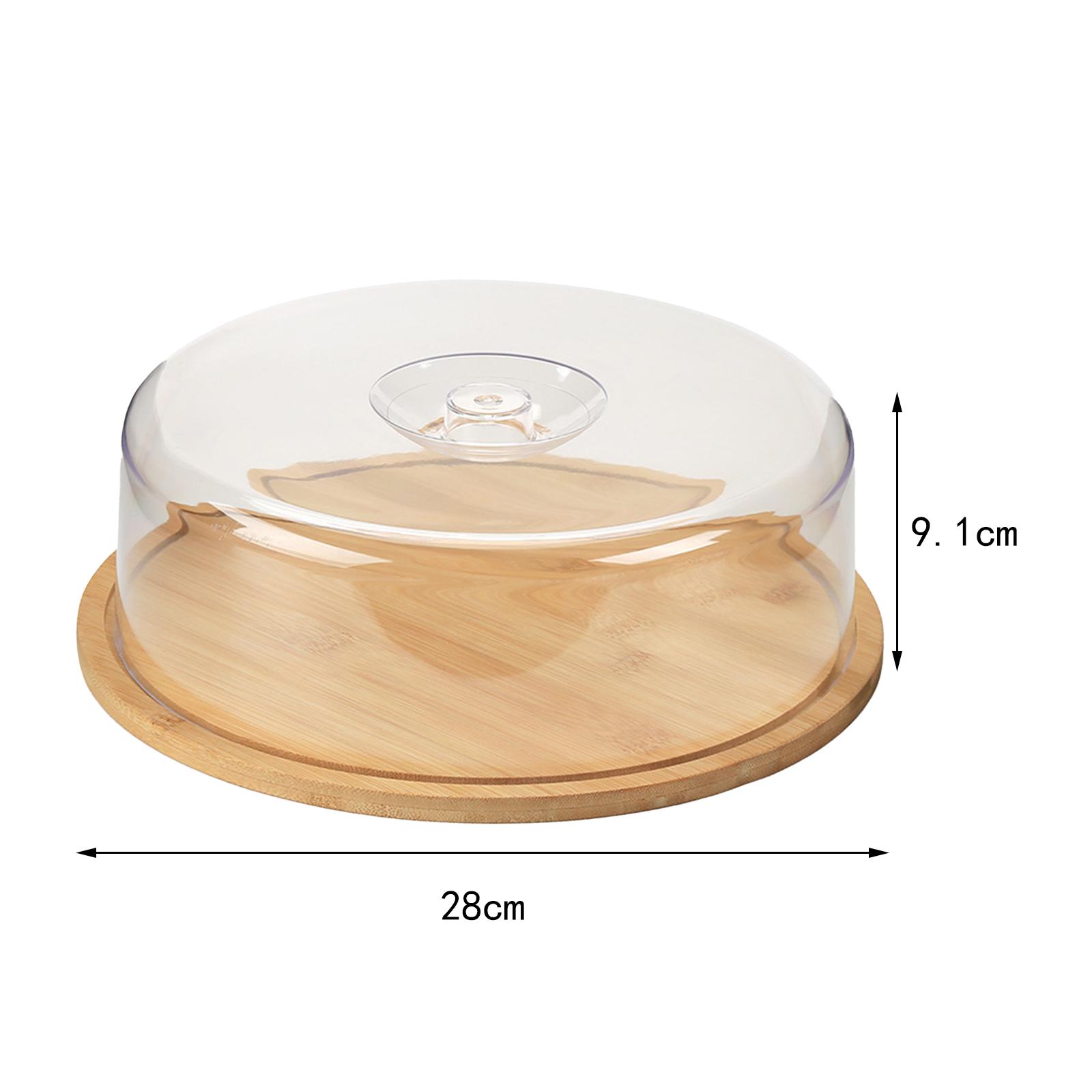 

1pcs Butter Dish Cheese Server Keeper Tray Round Dinnerware Fresh Keeping Case ButterContainer Butter Box for Kitchen Countertop
