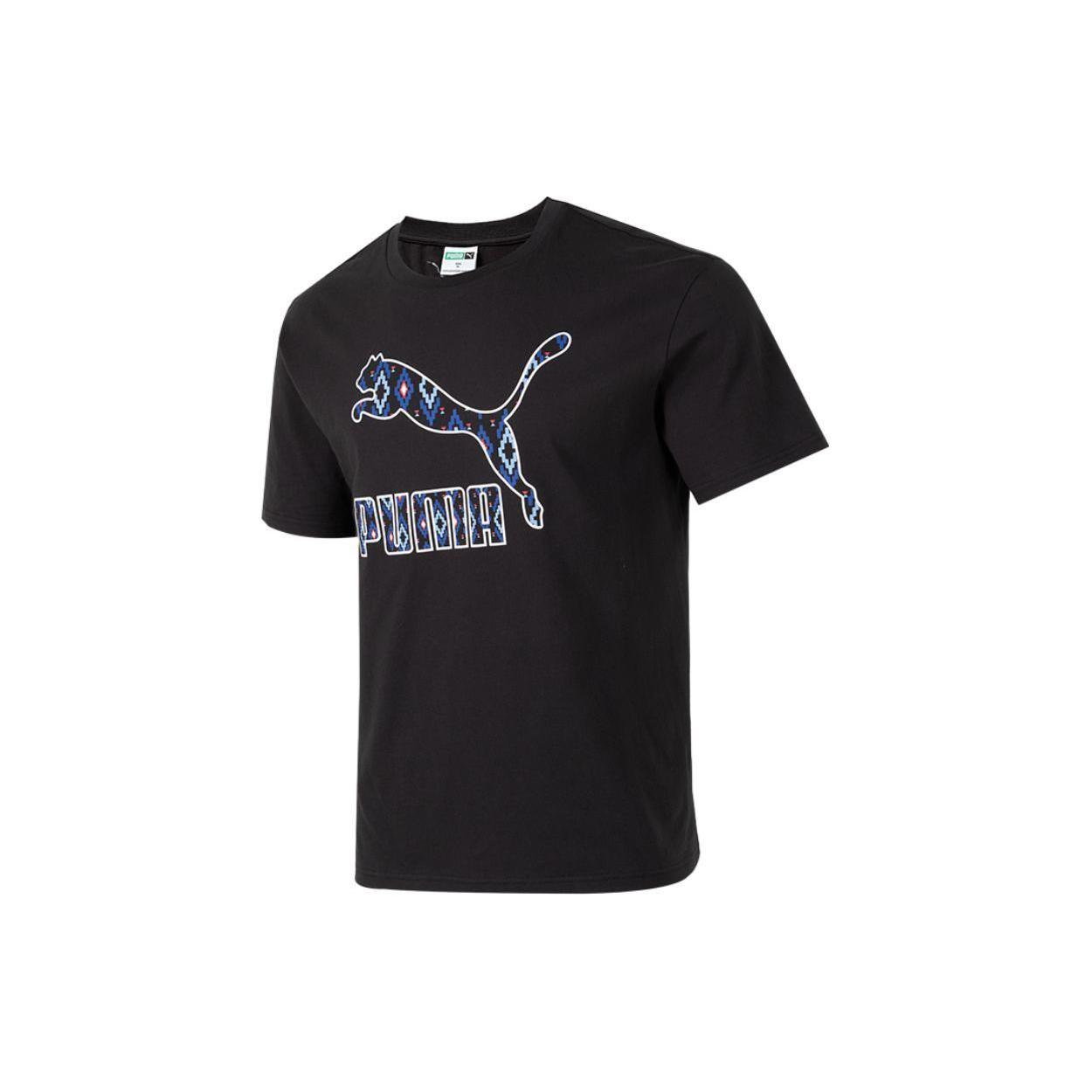 

New PUMA SS24 Drop Shoulder Sleeve T Shirt Unisex Black 626869-01 M