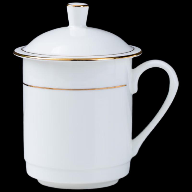 

Jimi Hand-Painted Bone China Mug with Lid