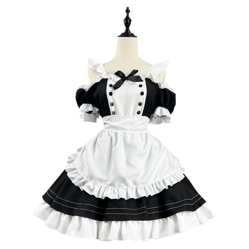 New Maid Dress Cute Secondary Lolita Dress Cat Maid Uniform Restaurant Maid Suit