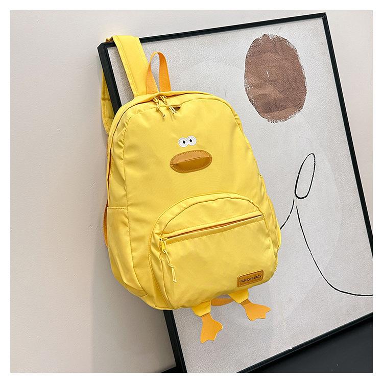 

Мультяшный рюкзак-утенок для девочки, студентки колледжа, универсальный рюкзак для старшеклассницы, студенческий школьный рюкзак