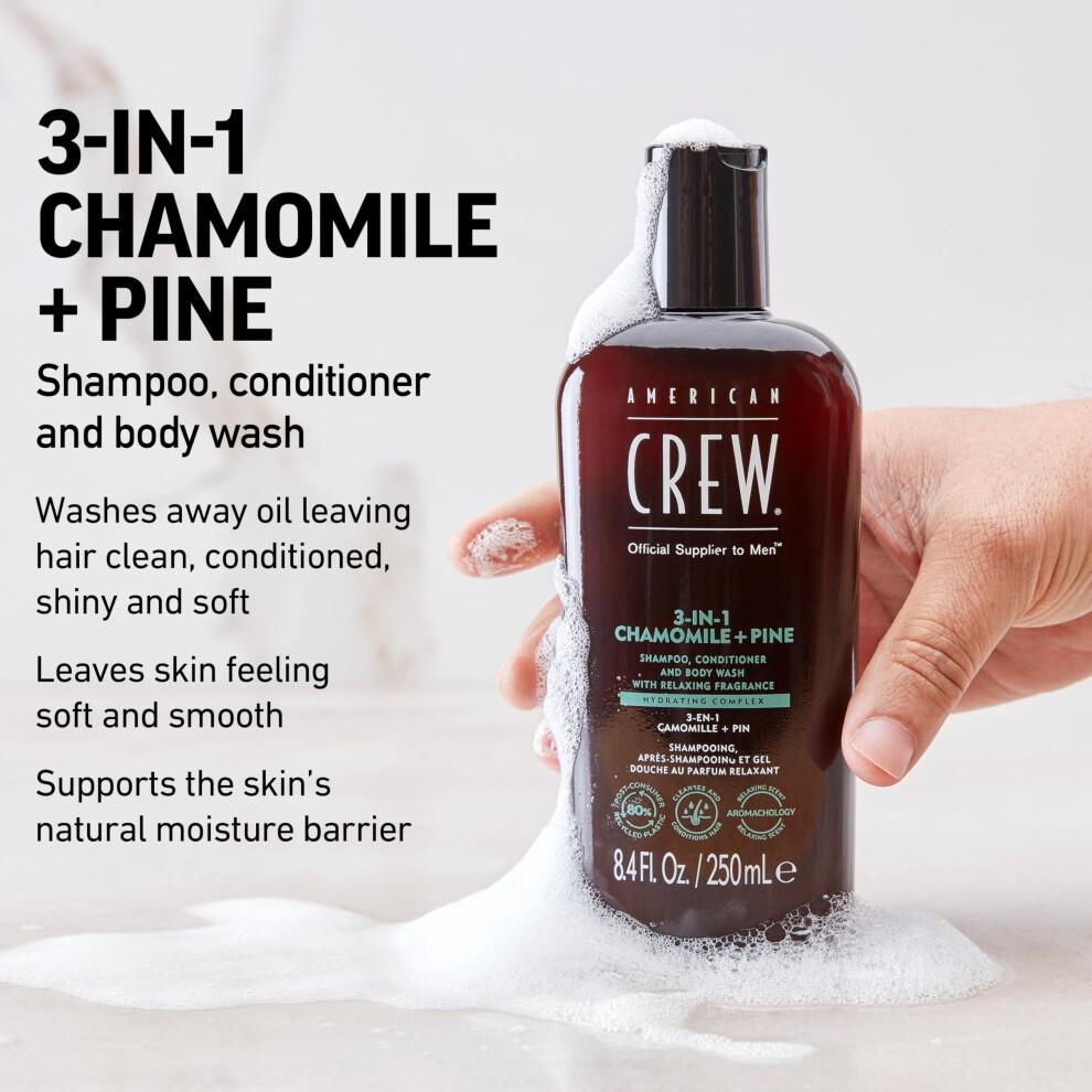 3-in-1 Chamoline Plus Pine von American Crew Men, 960 g