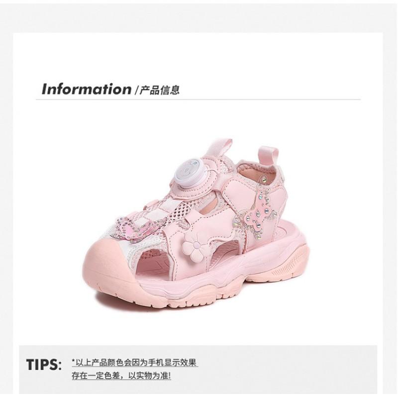 Babdog Girls 'sandals New Style Little Girl Princess Shoes Children's Lightweight Anti-slip Sports Sandals