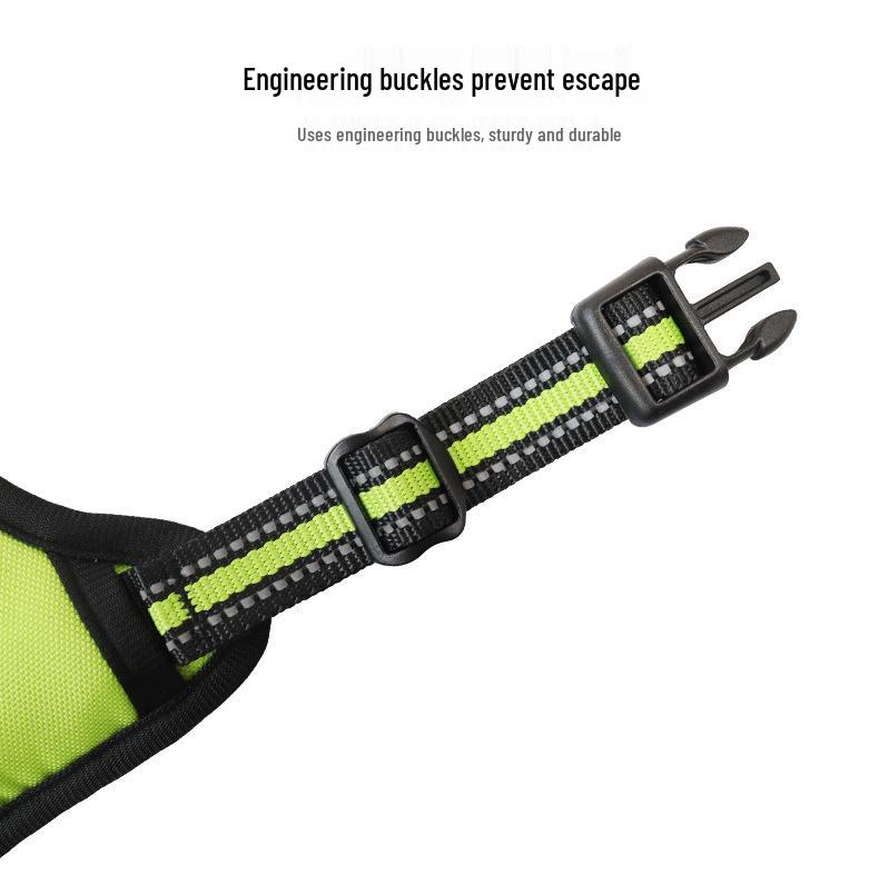 Reflective Harness for Medium & Large Dogs - Vest Style Dog Chest Harness.