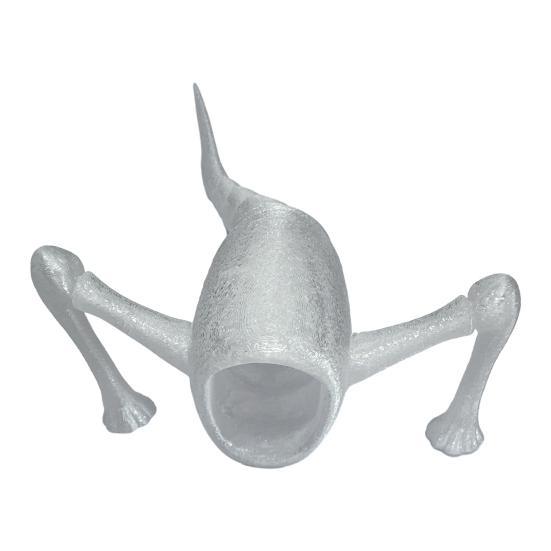 3D Printed Sea Creature Toy Deep Sea Animal Figurine with Movable Joints Articulated Mythical Ocean Predator Model Decoration Ocean Lovers Gift