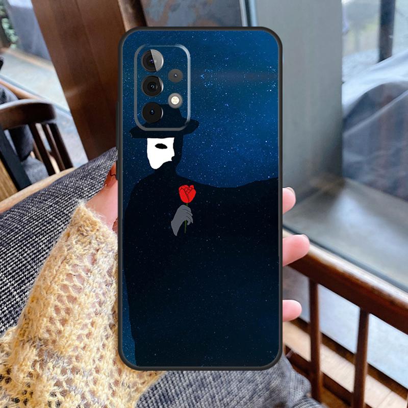 The Phantom of the Opera Case For Samsung Galaxy A53 A13 A16 A26 A36 A56 A12 A22 A32 A52 A06 A54 A34 A14 A15 A35 A55
