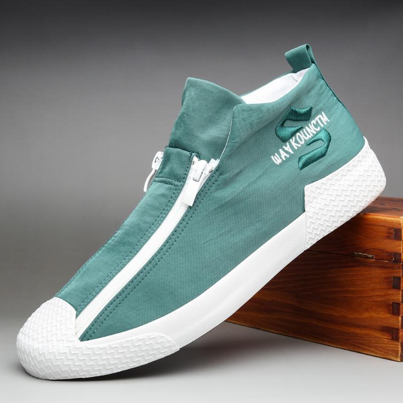 New men's canvas shoes trendy men's shoes cloth surface board shoes multi-color popular shoes sports and leisure shoes vulcanized shoes