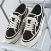 2880 Summer breathable canvas shoes men's low-top flat shoes versatile casual shoes black one-pedal men's shoes trendy cool