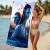Beach Towel with Avatar Pattern - Soft,absorbent,machine Washable Lightweight&Modern,swimming,Travel Essentials