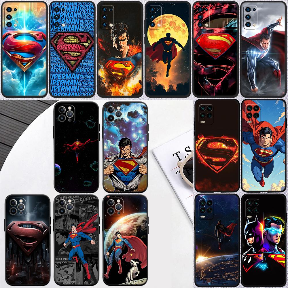 Superman Phone Case for Samsung Galaxy S24 S25 Ultra FE Plus Edge A22 A24 A25 A35 A02S A21S