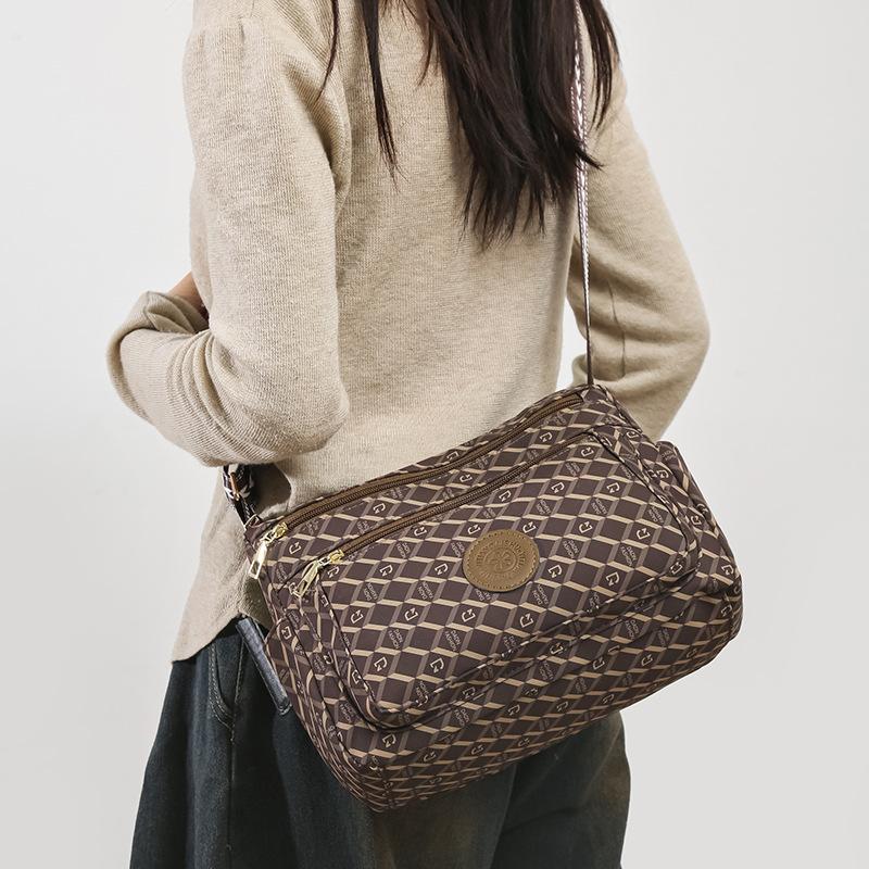 Damen-Umhängetasche mit mehreren Taschen, Muttertasche, große Kapazität, Reise-Umhängetasche