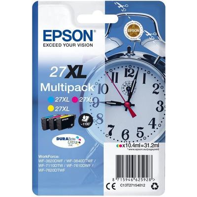 Epson Multipack T2715 XL - Vækkeur - Cyan, Magenta, Gul (C13T27154012)